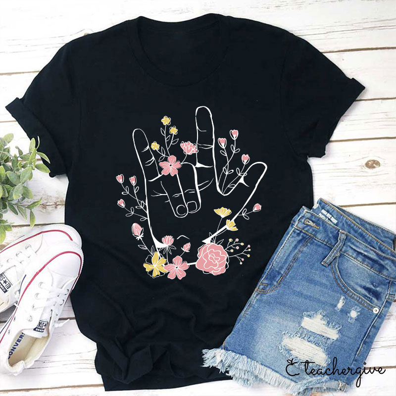 Love And Support Teacher T-Shirt