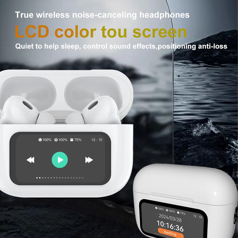 🔥LAST DAY 49% OFF - 2024 New Bluetooth Earbuds With Full Color Display