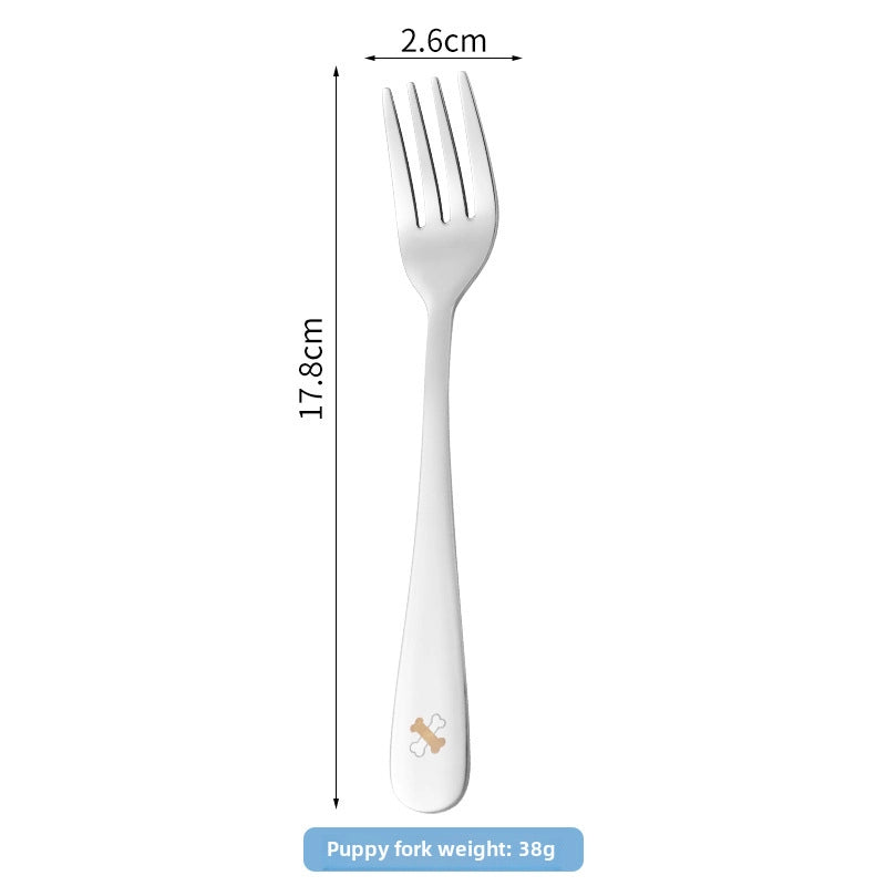 304 Stainless Steel Cartoon Spoon Food Supplement Spoon Baby Cute Spoon Baby Learning To Eat And Feed Spoon Children Spoon