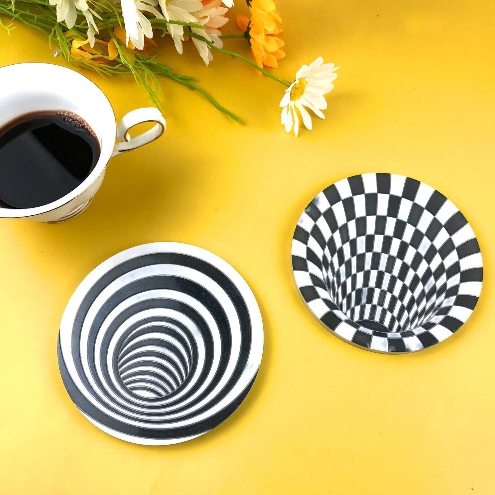 HHQ-Vision Trap Coaster Resin Mold