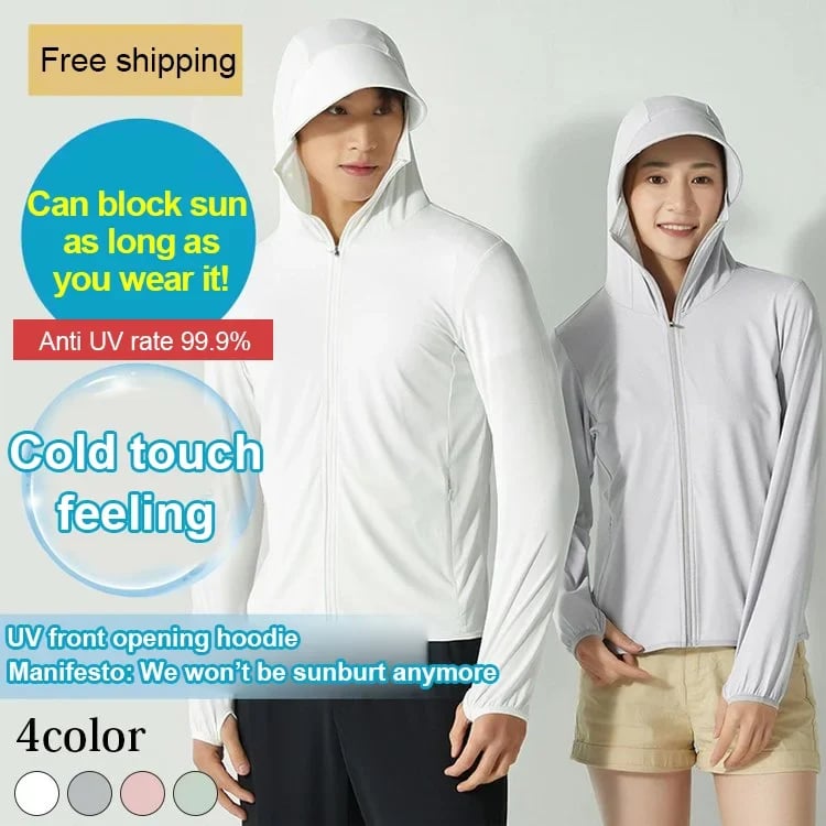 🌞🌞[50 times sun protection] Lightweight sun protection clothing for men and women 【two free shipping】