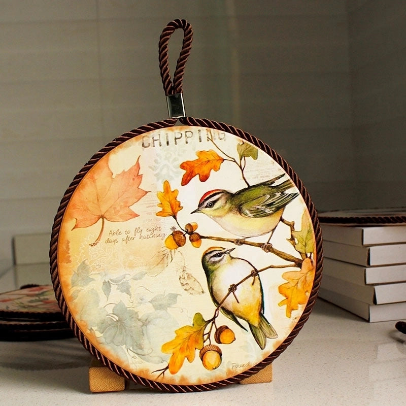 Casual Vacation Flower Ceramic Placemat 1 Piece