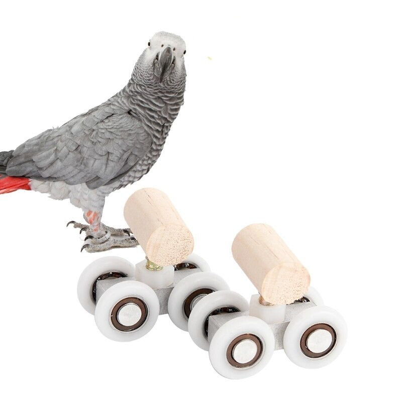 Mini Roller Skates Toy For Birds