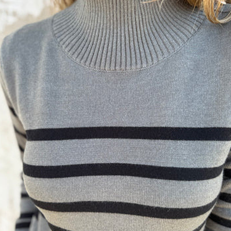 💥Hot Sale🔥Women's Striped Knit Sweater