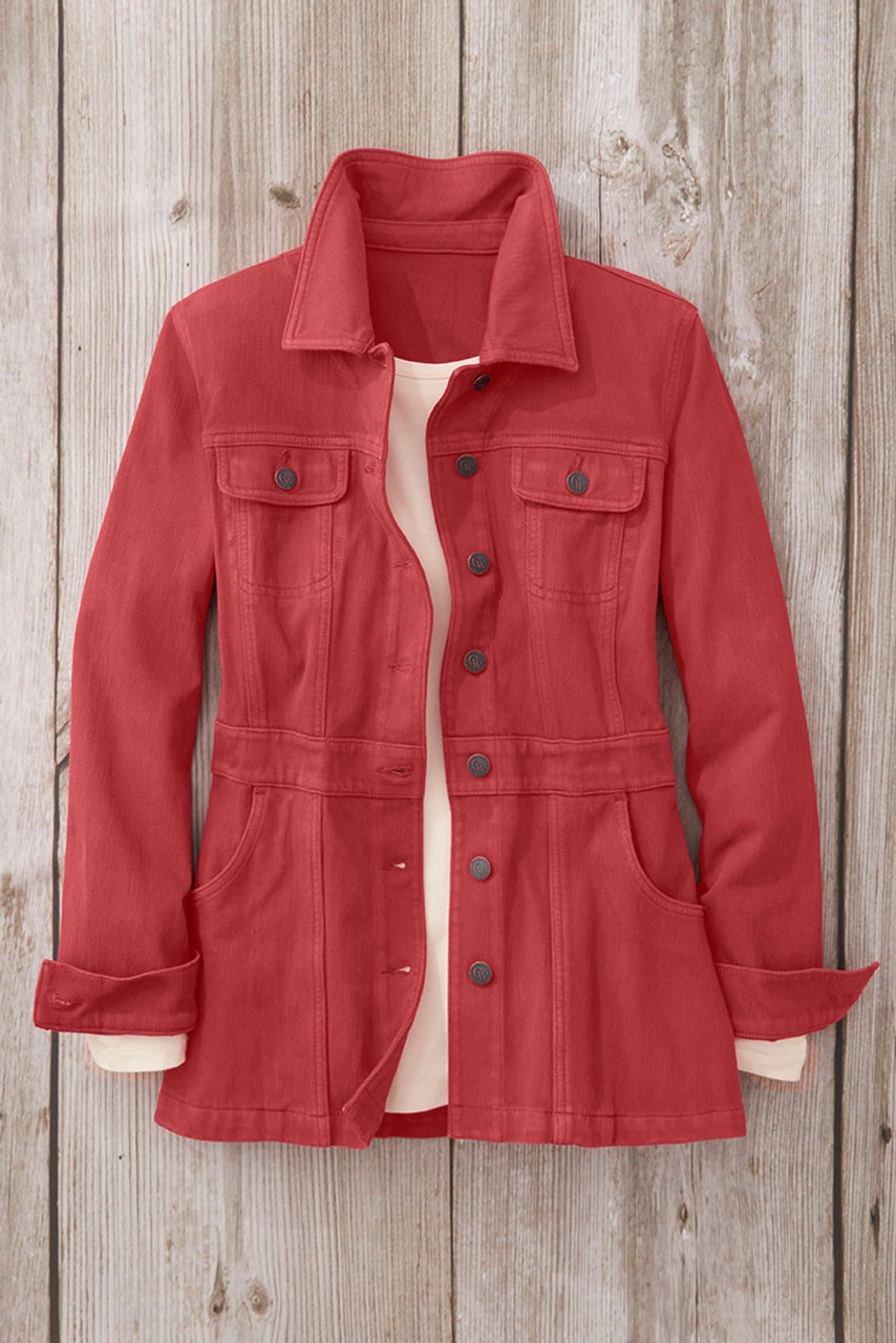 Urban Trails Knit Denim Jacket