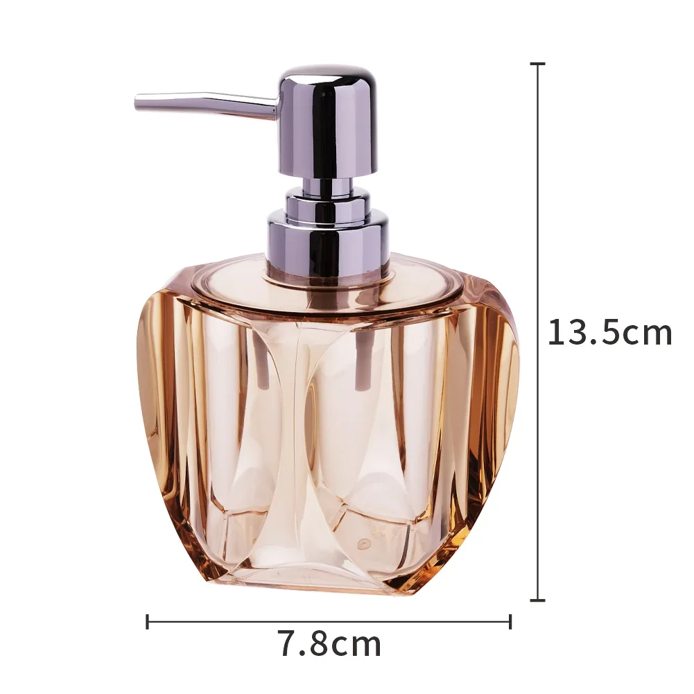 4 PIECES SET CREATIVE SOAP DISPENSER RESIN BOTTLE HOUSEHOLD CUP DISPENSER