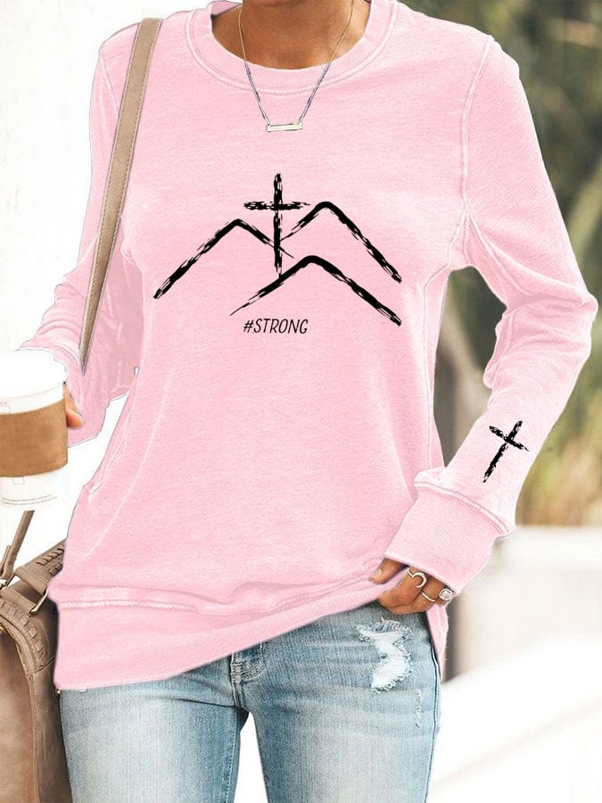 Women's Appalachia Strong Print Sweatshirt