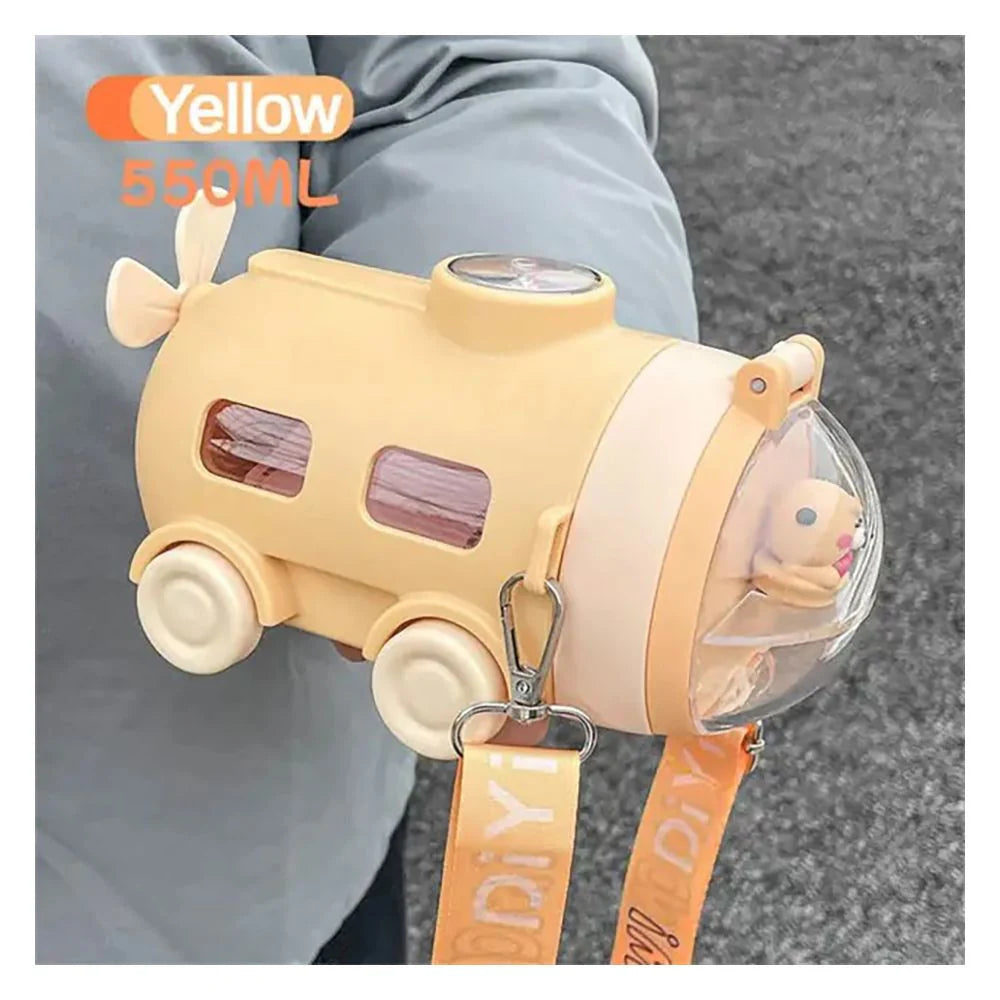 Kids Cute Submarine Plastic Water Bottle