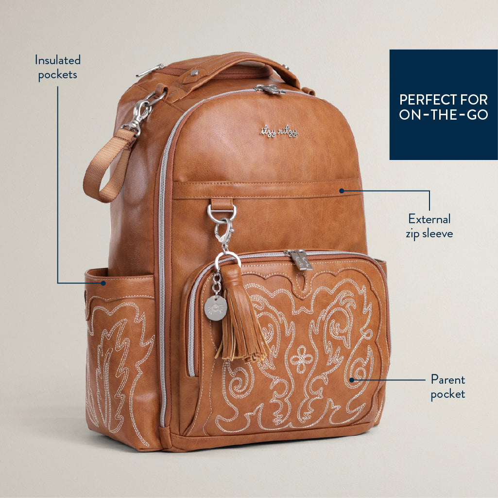 Babylist x  Ritzy Saddle Boss Plus Large Diaper Bag Backpack
