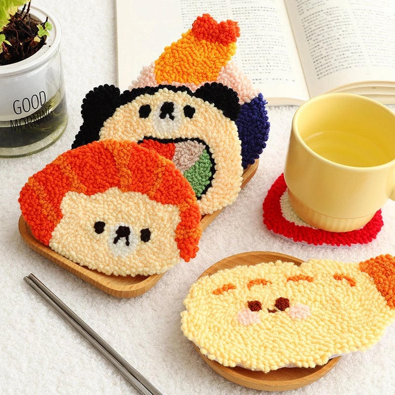 Cute Animal Letter Fruit Felt Cloth Yarn