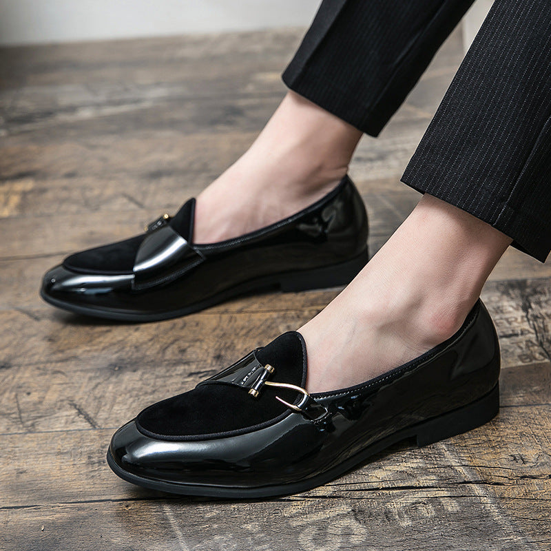 Men's Leather Personalized Trend Casual Shoes