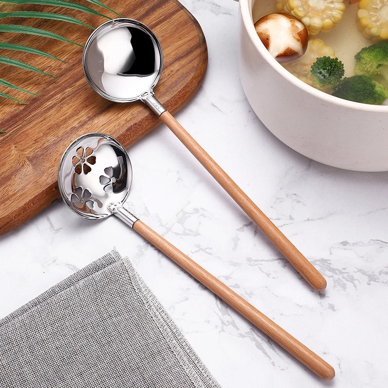 Casual Solid Color Stainless Steel Spoon