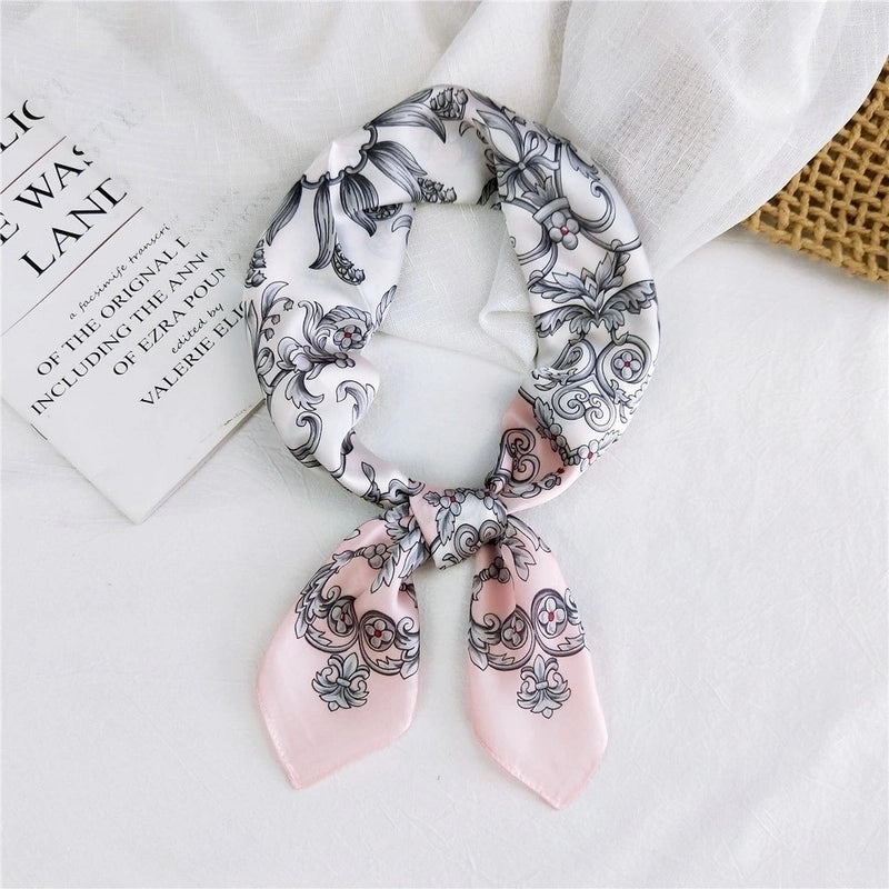 Fashion New 70 Small Square Scarf Silk Small Scarf