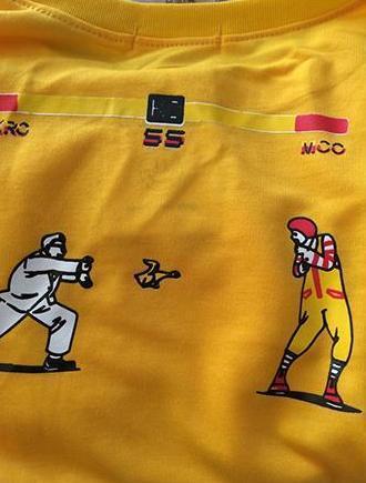 McDonald KFC Long Sleeve Tee