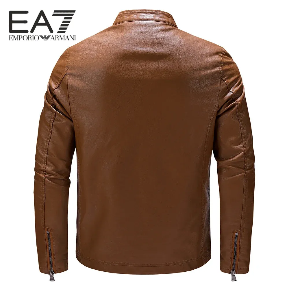 Armani Chaqueta de piel de vacuno para hombre