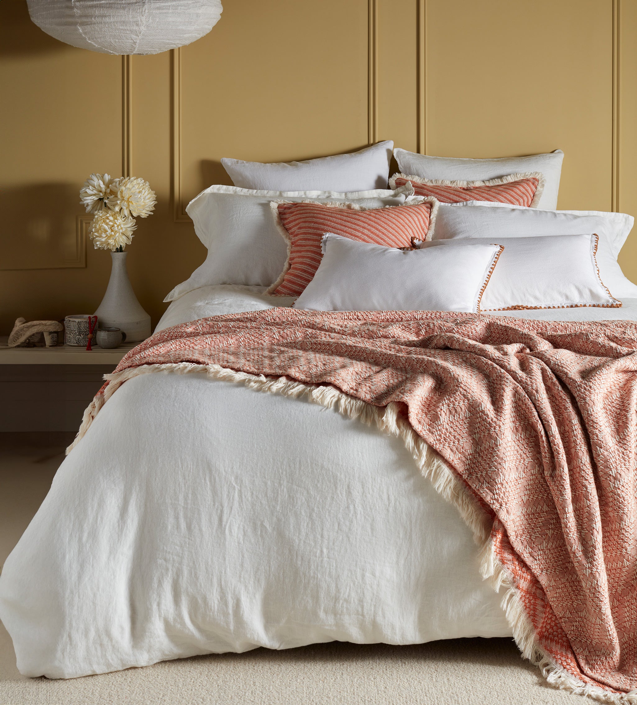 Spice Diamond 100% Cotton Throw
