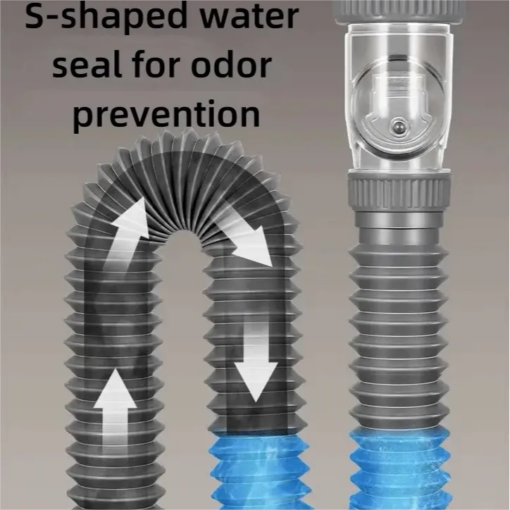 Universal Rotation of Anti-Odor Anti-Clogging Sewer Pipes