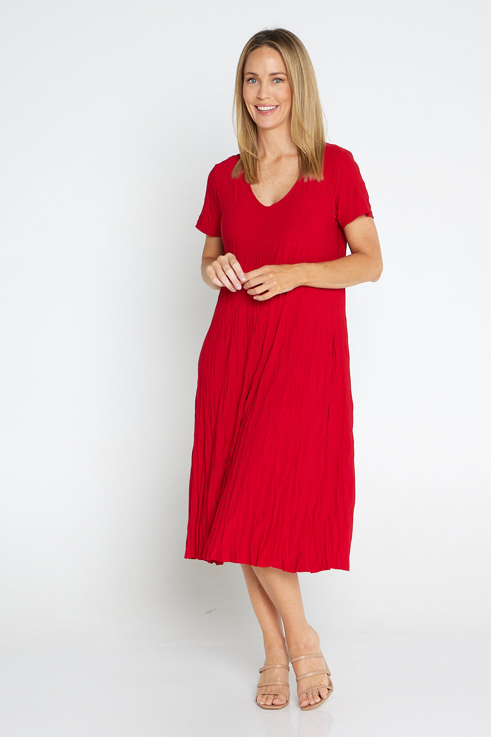 Stella Dress - Red