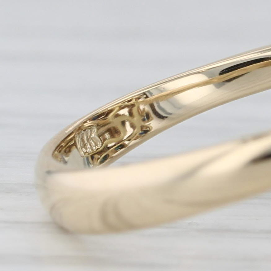 4.73ctw Blue Sapphire Diamond Cluster Ring 14k Yellow Gold Size 7 Cocktail