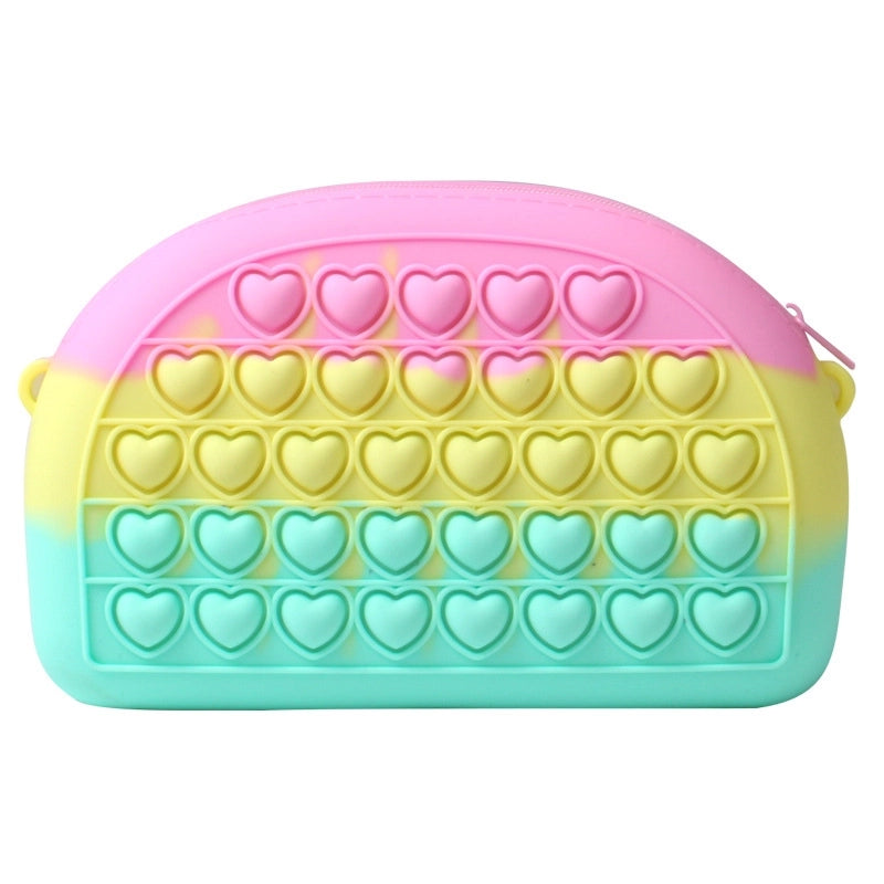 Kid's Small Silica Gel Cute Coin Purse