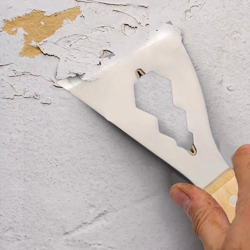 🔥Buy 1 Get 1 Free 🔥Multifunction Putty Knife with Wooden Handle