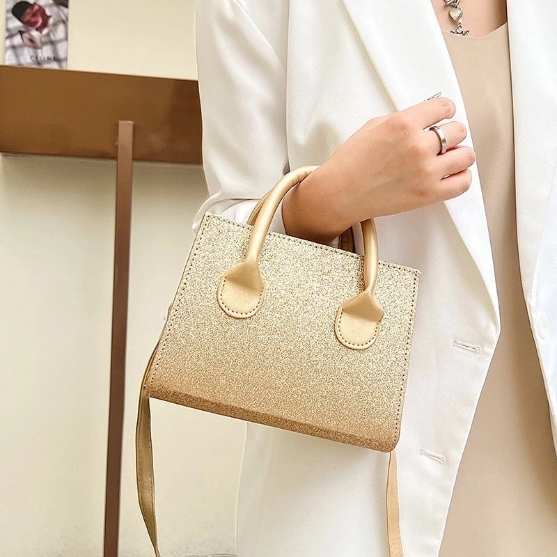 Women's Medium Pu Leather Solid Color Streetwear Zipper Crossbody Bag