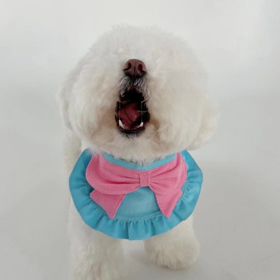 Contrast Color Sweet Dog Cat Bandana Bibs