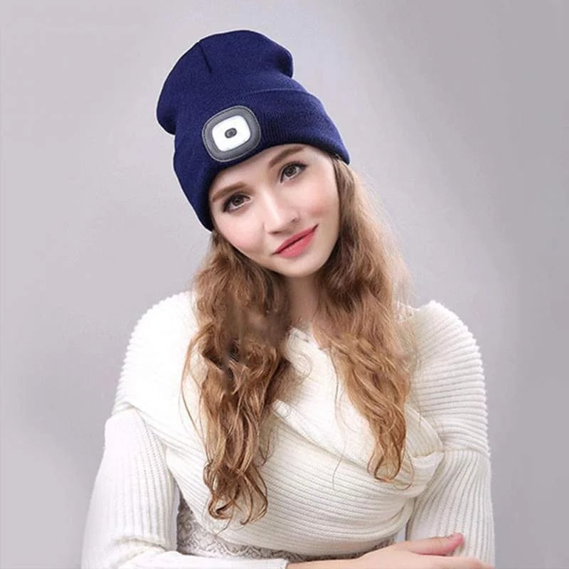 🔥LED Knitted Winter Beanie Hat