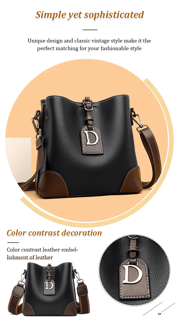 ✨✨This Week's Special Price $32.99💥💗PU Leather Niche Women's Shoulder Bag👜