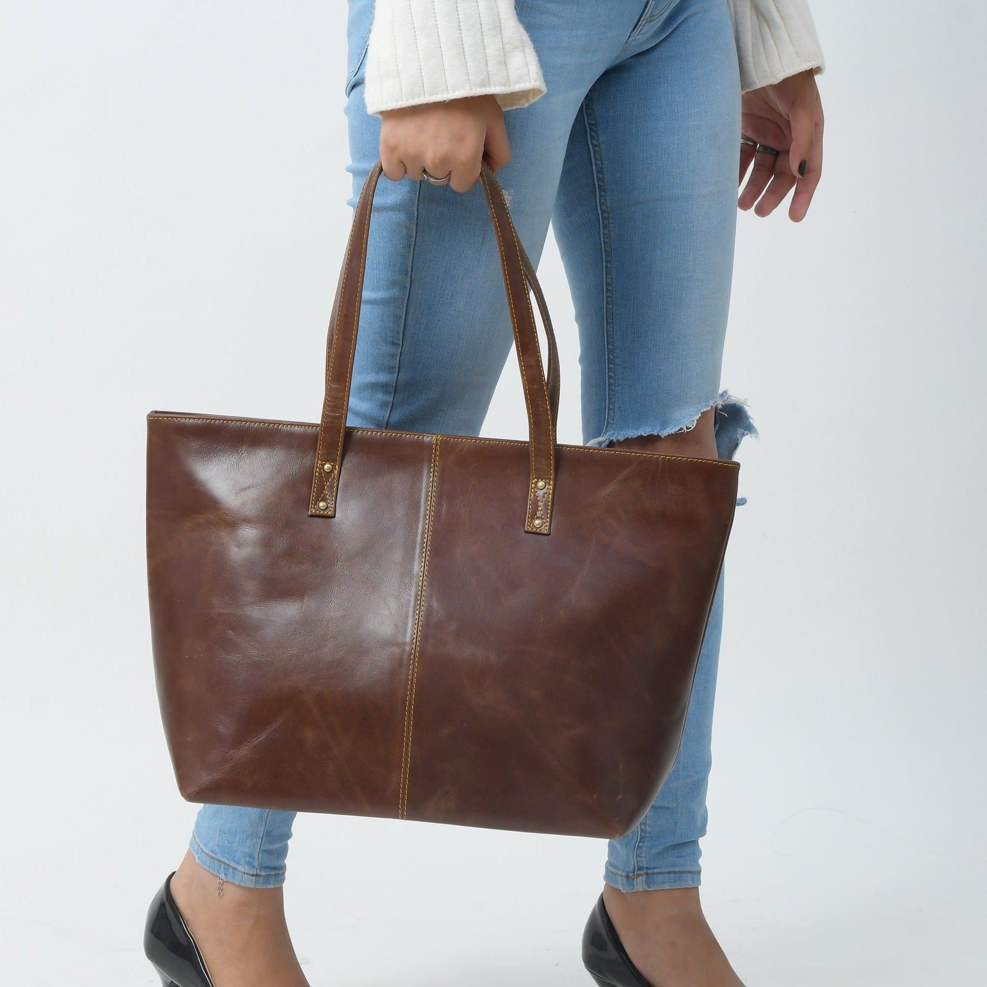 Tote Bag - Dark Brown
