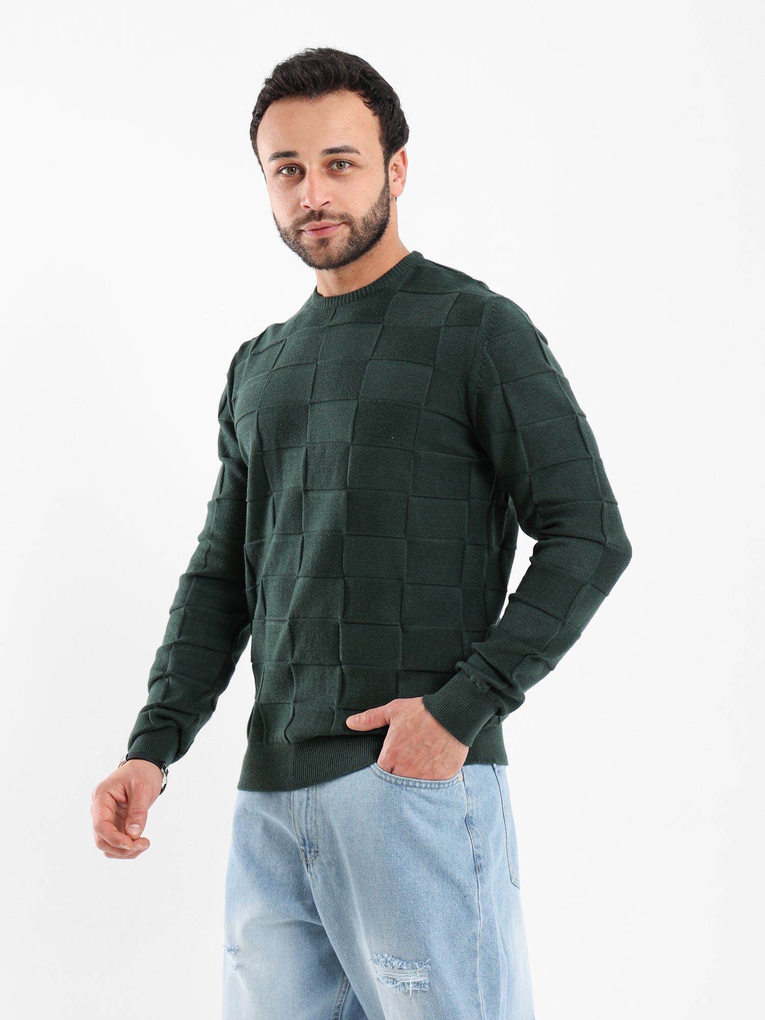 Crew Neck Sweater Long Sleeve