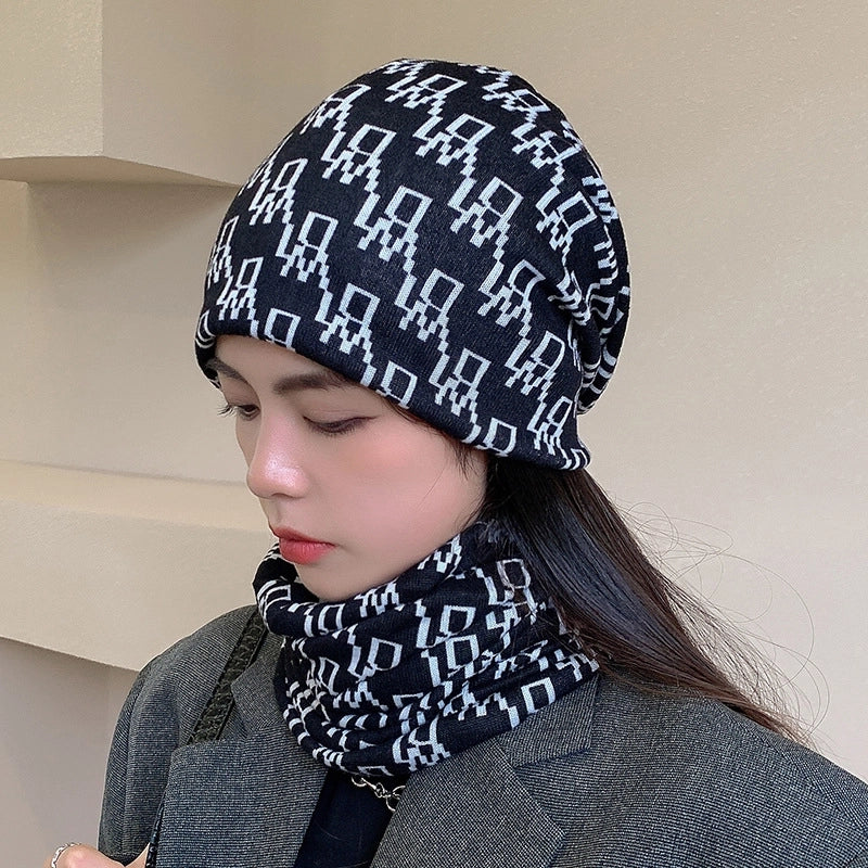 Unisex Casual Star Flower Polyester Scarf