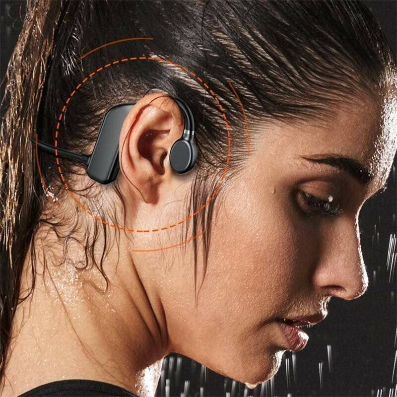 Bone Conduction Bluetooth Headphones Comfort. sound clarity A+++