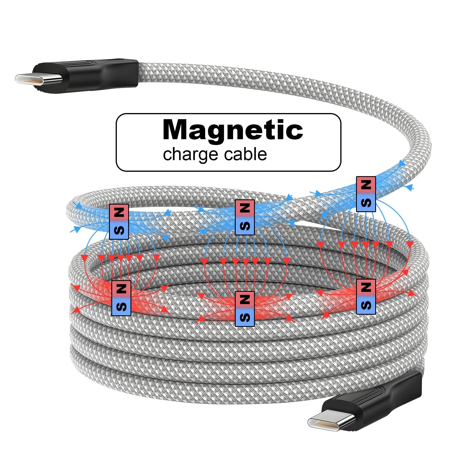 🔥Last Day Promotion 75% OFF🔥Tangle-Free Magnetic Charging Cable