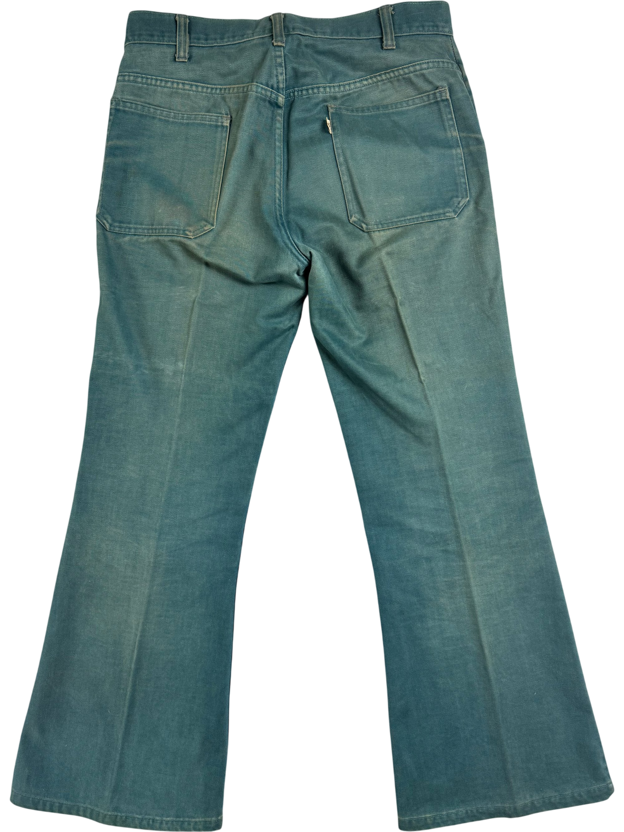1970s Levi's Flared Blue Denim Jeans