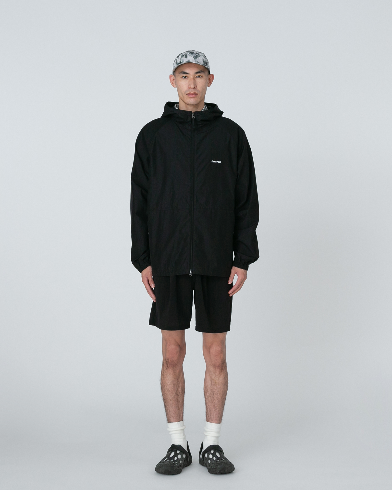 Light Mountain Cloth Zip Up Parka
