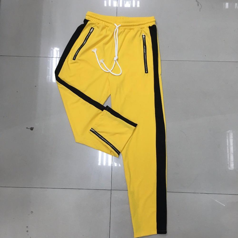 Structured Striped Sweatpants