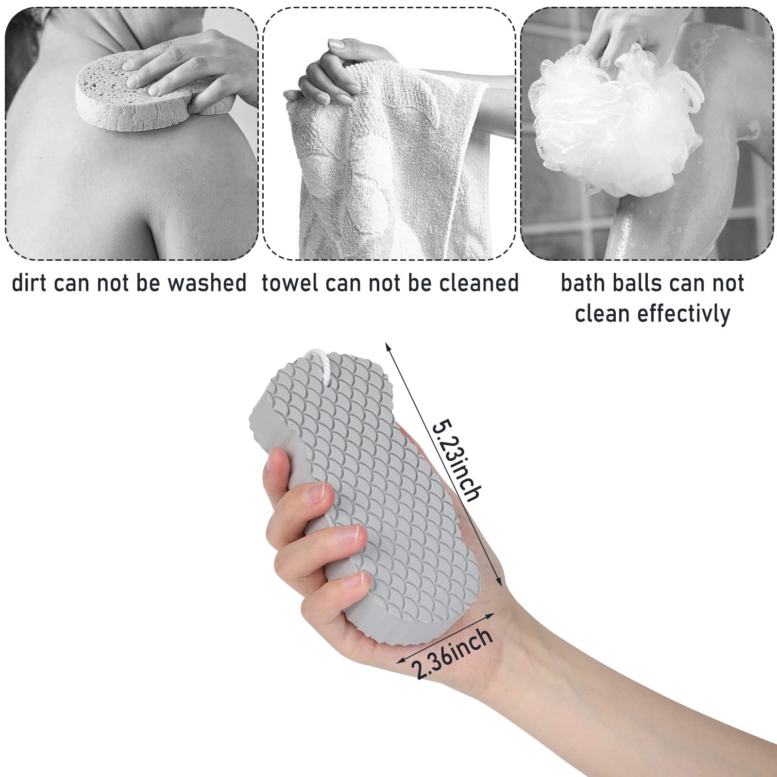 Super Soft Exfoliating Bath Sponge🧽-