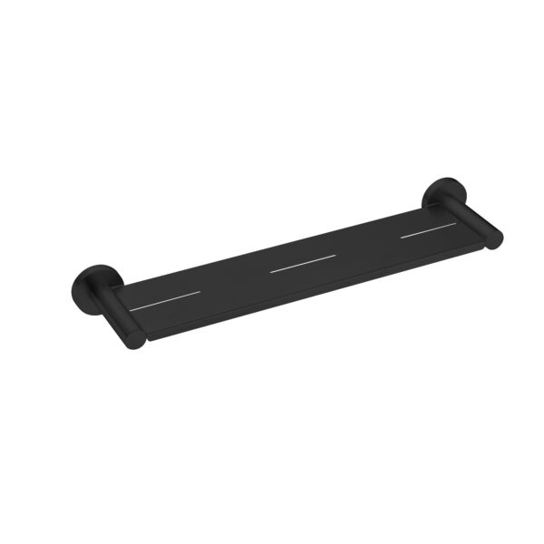 Mecca Metal Shower Shelf Matte Black / NR1987aMB