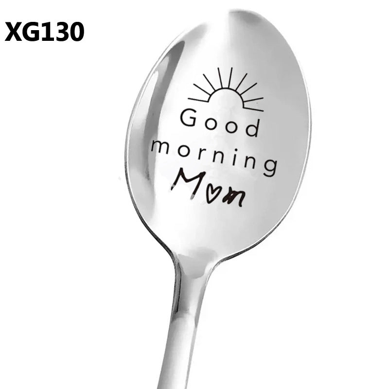 Fashion Letter Stainless Steel Tableware 1 Piece