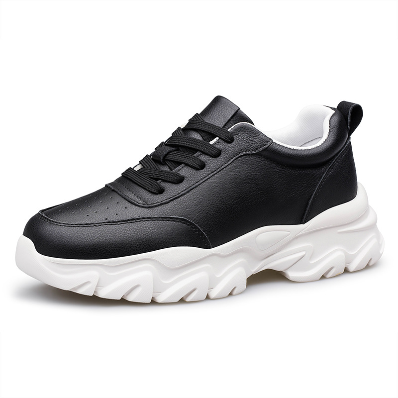 Increasing Men Sneakers Elevator Shoes Inner Height Increasing 8CM Tennis Men Sports Heighten Increased High Quality Big Size 46