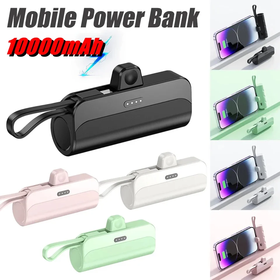 Power Bank 10000mAh Portable Charger Fast Charge Phone Spare External Battery Mini PoverBank ForiPhone and Xiaomi Samsung Huawei