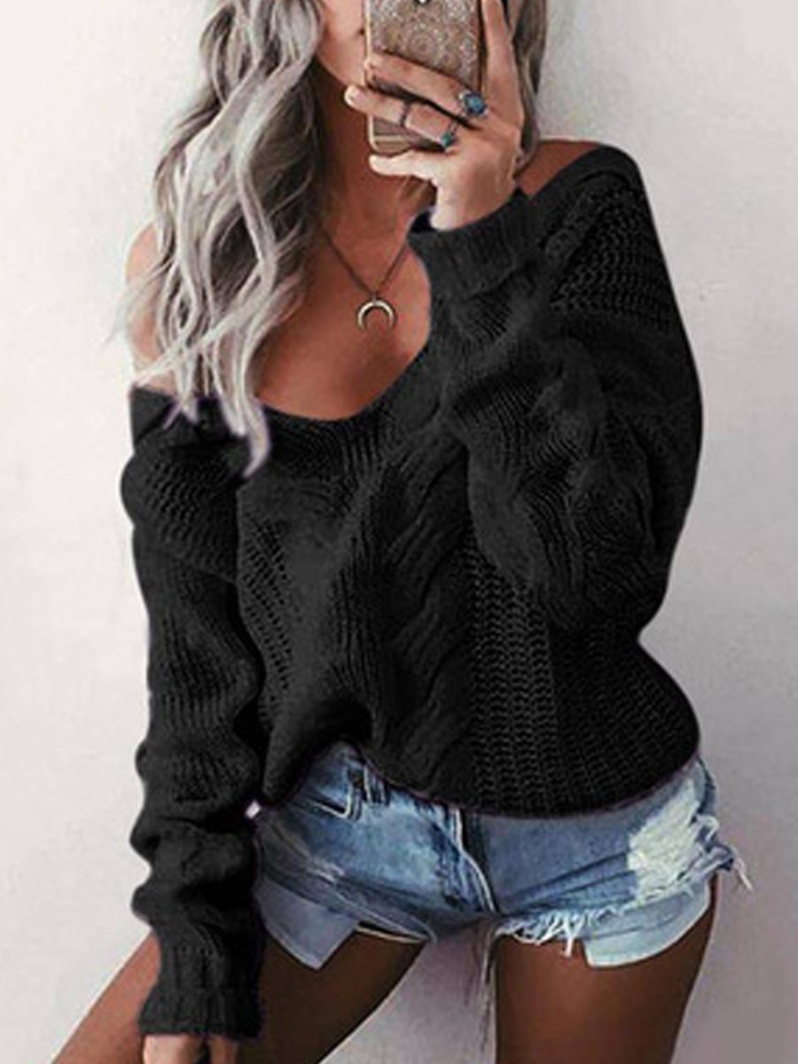 Loose Knitted Sweater