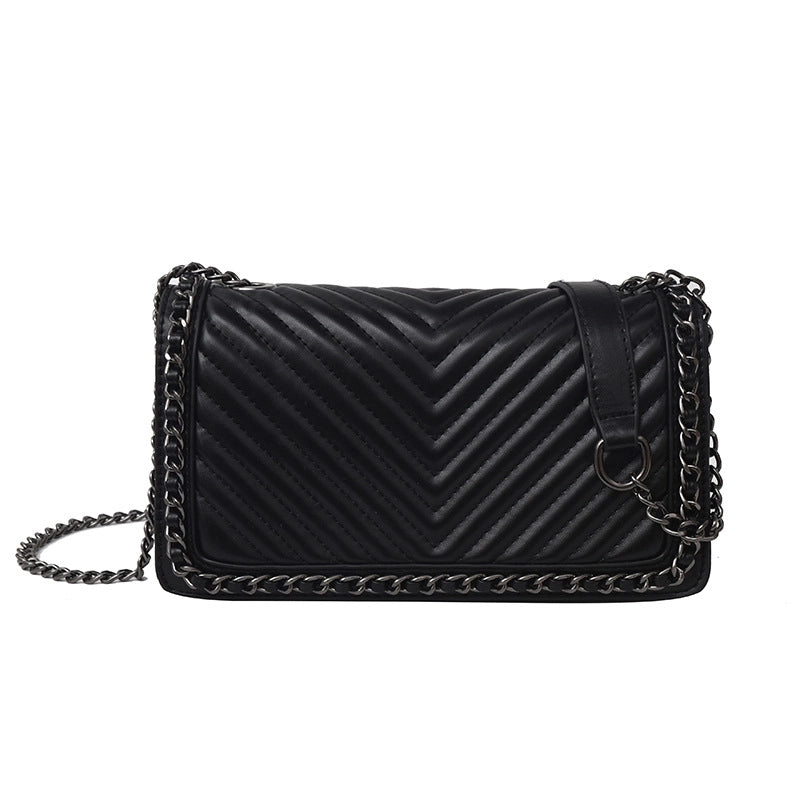 Women's Medium All Seasons Pu Leather Basic Square Bag