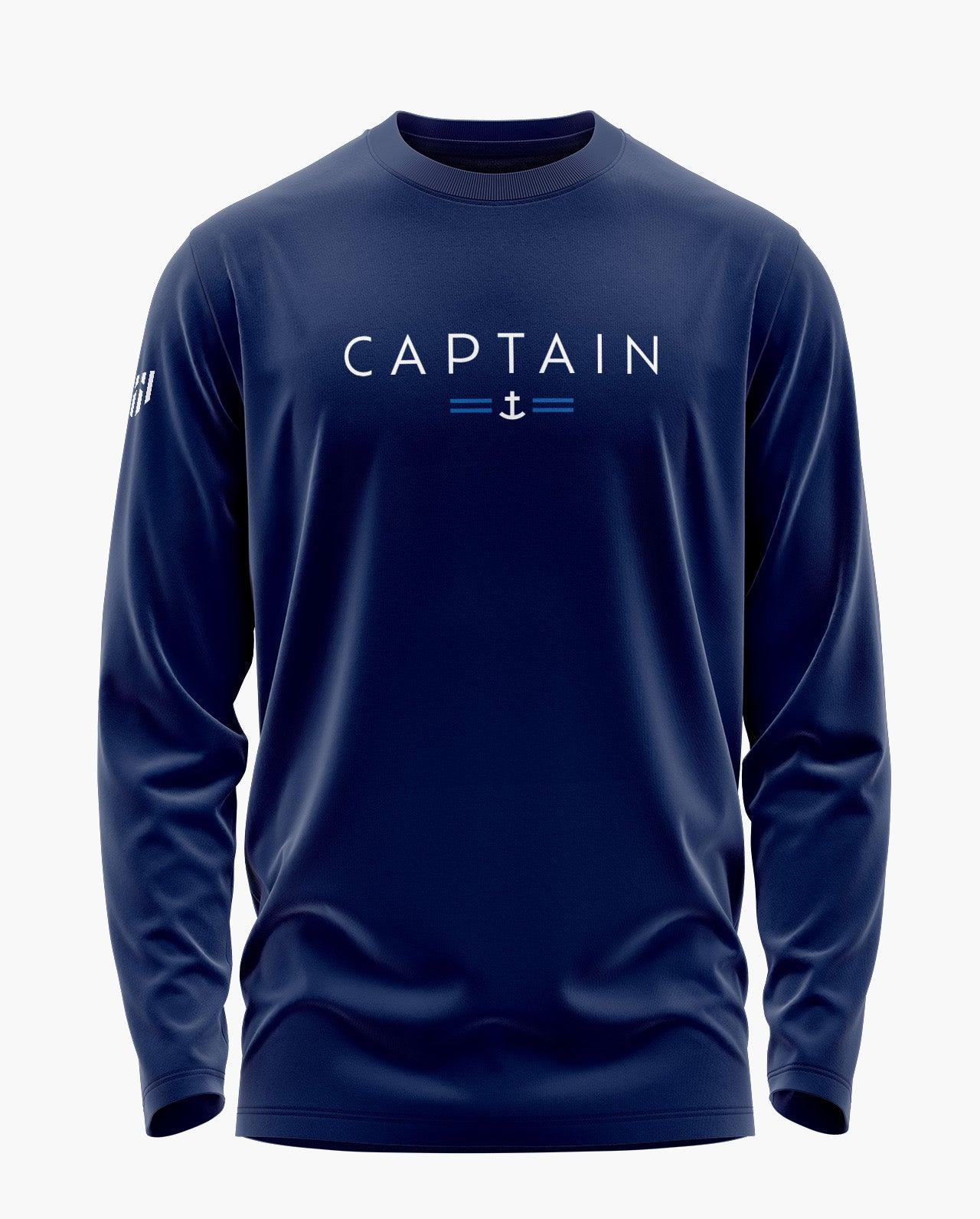 Captain Full Sleeve T-Shirt