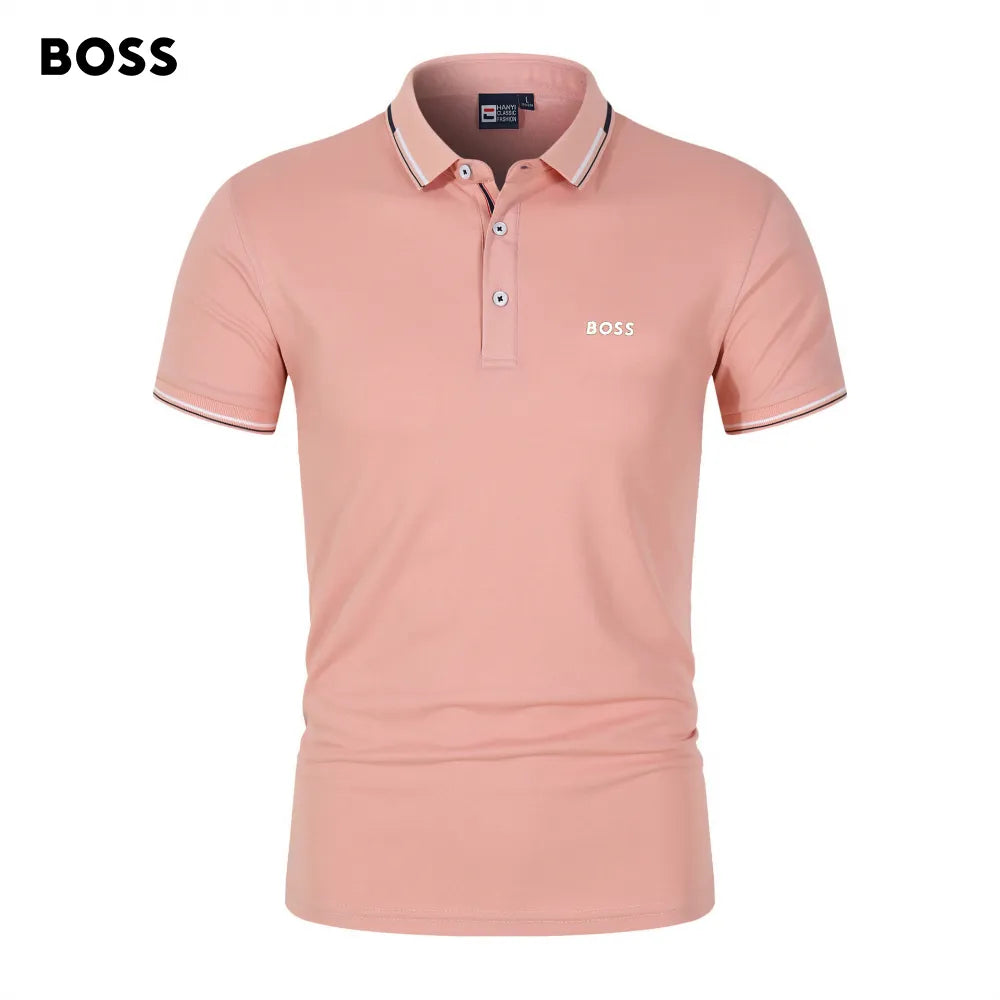 BOSS Men-s plus size polo shirt