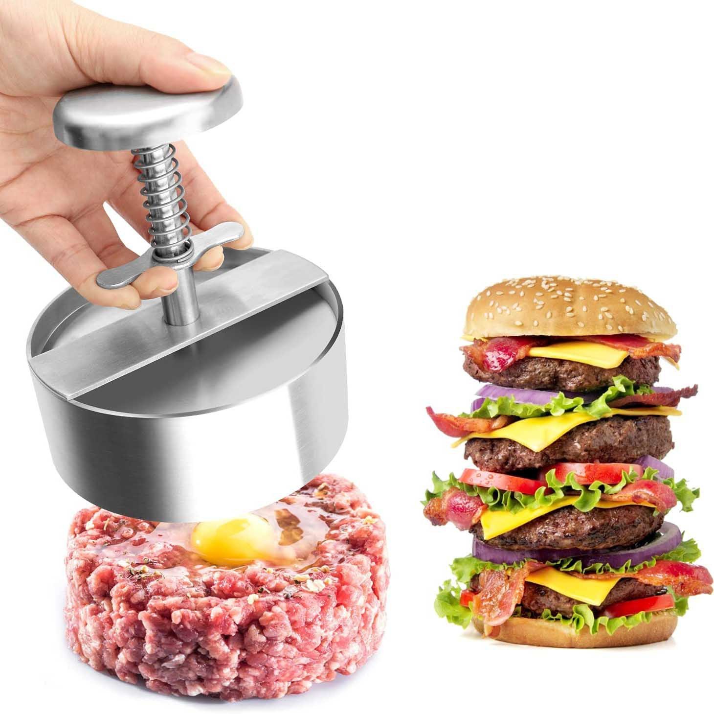 Manual meat press for hamburger patties✨