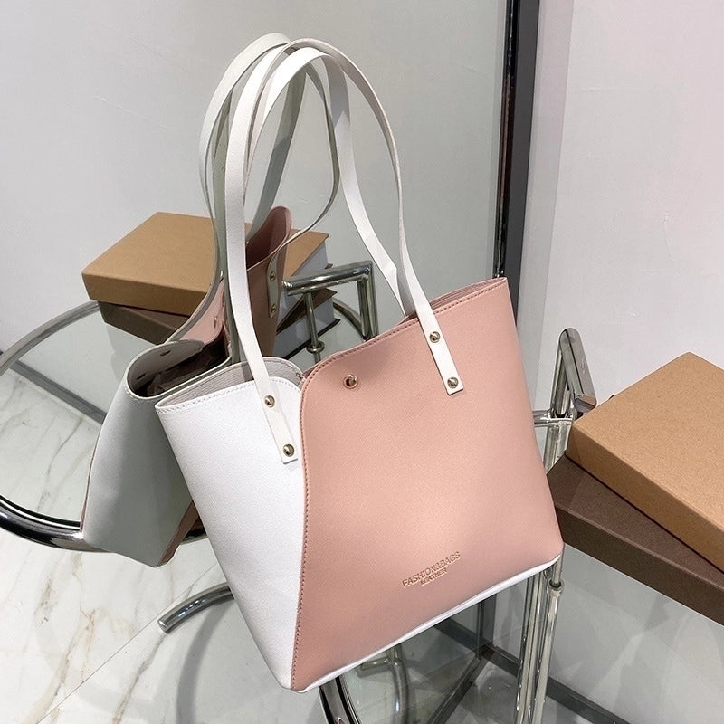 Women's Large All Seasons Pu Leather Fashion Tote Bag