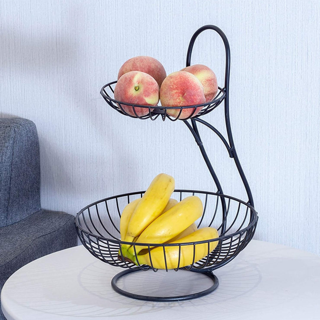 Double Layer Fruit Basket