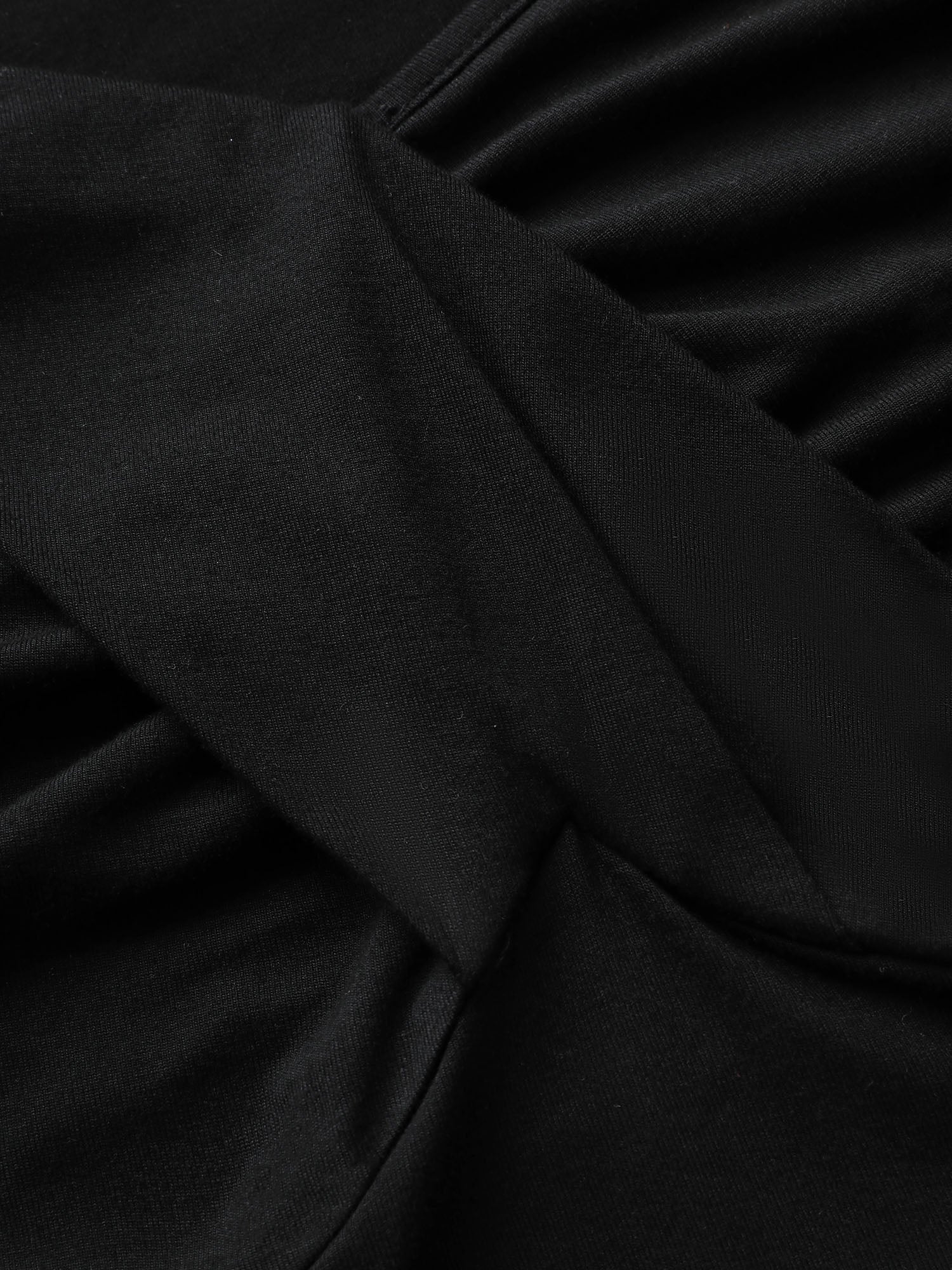 Supersoft Essentials Deep V Neck Ruched T-shirt